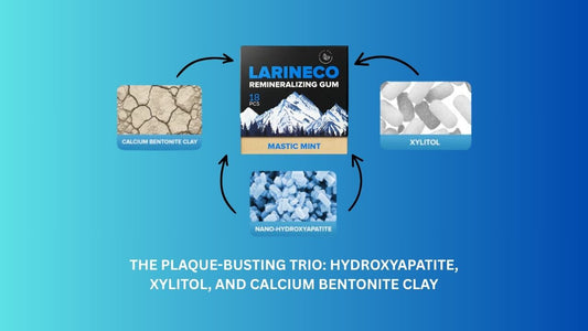 The Plaque-Busting Trio: Hydroxyapatite, Xylitol, and Calcium Bentonite Clay