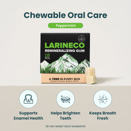 Larineco™️ - Peppermint Remineralizing Gum