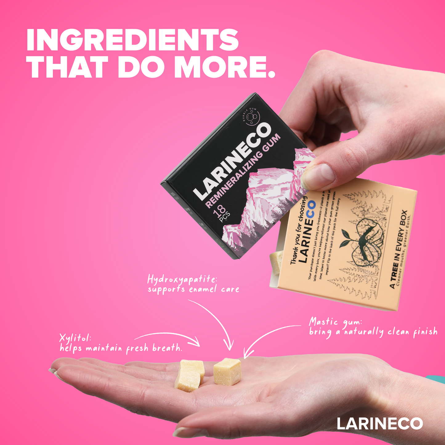 Remineralizing Gum - Bubble Gum