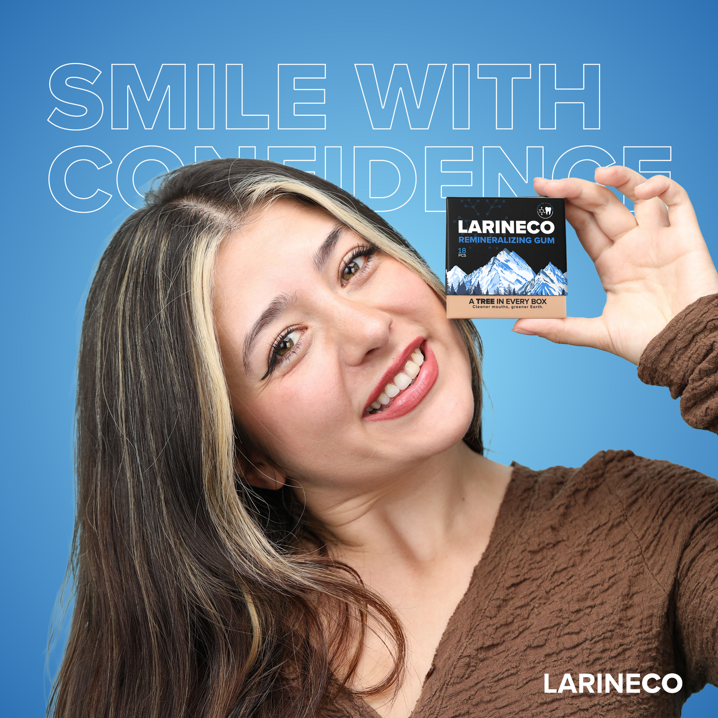 Larineco™️ - Remineralizing Gum (Extra Hydroxyapatite & Xylitol)