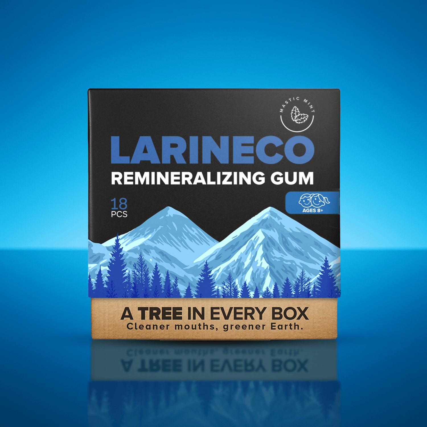Mastic Mint Kids Larineco Remineralizing Gum
