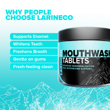 Larineco™️ - Remineralizing Mouthwash Tablets