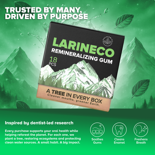 Larineco™️ - Peppermint Remineralizing Gum
