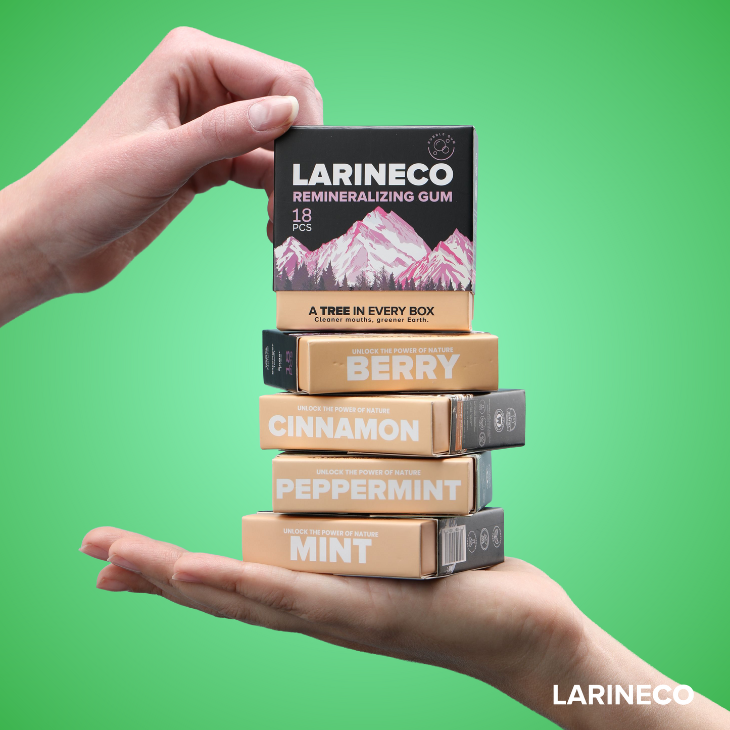 Larineco™️ - Peppermint Remineralizing Gum