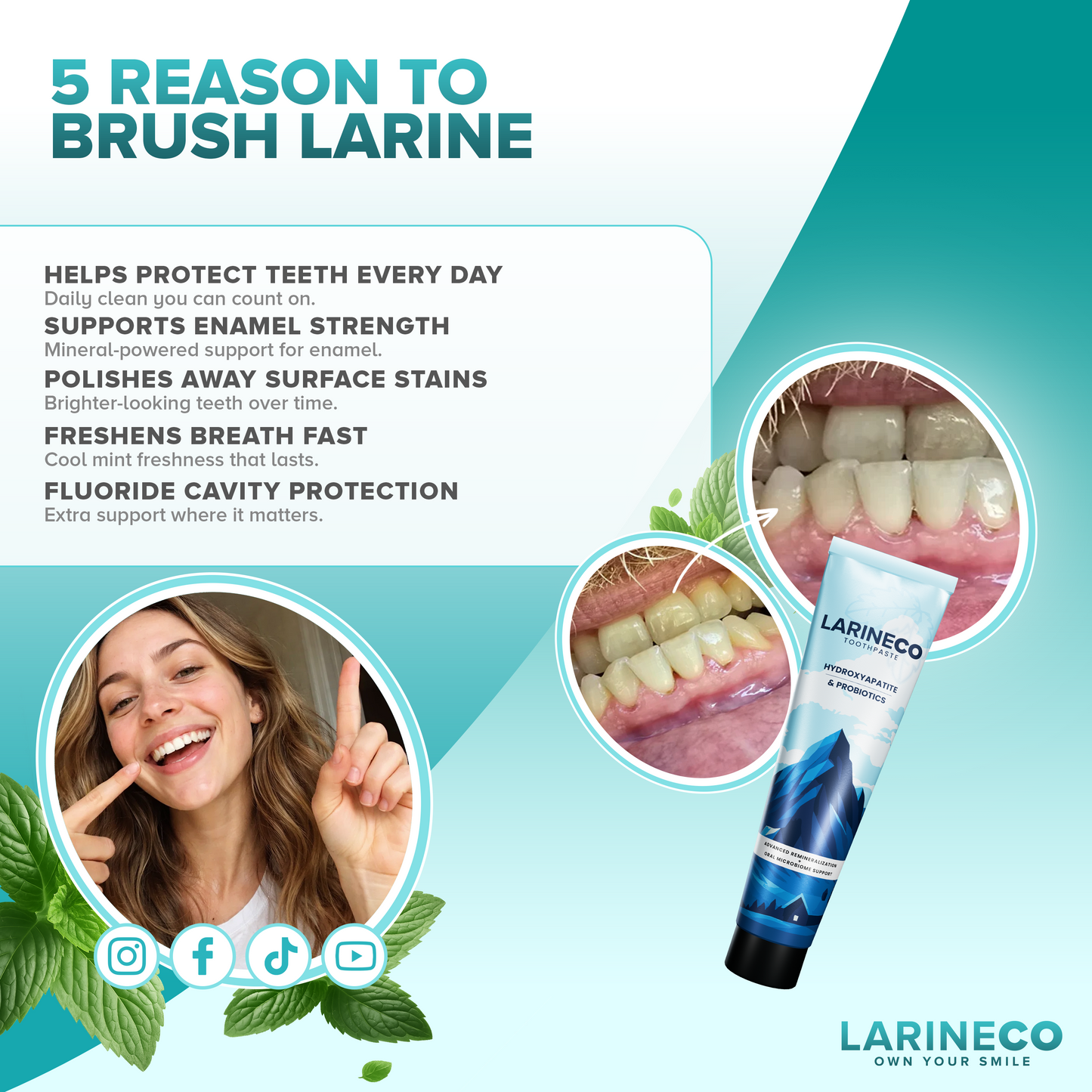 Larineco™️ - Remineralizing Toothpaste