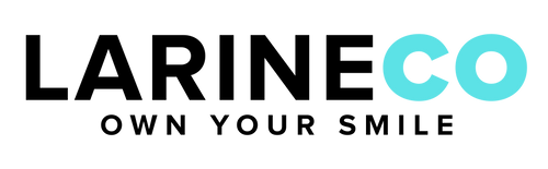 Larine Co. Own Your Smile logo - bj_hdyucgv