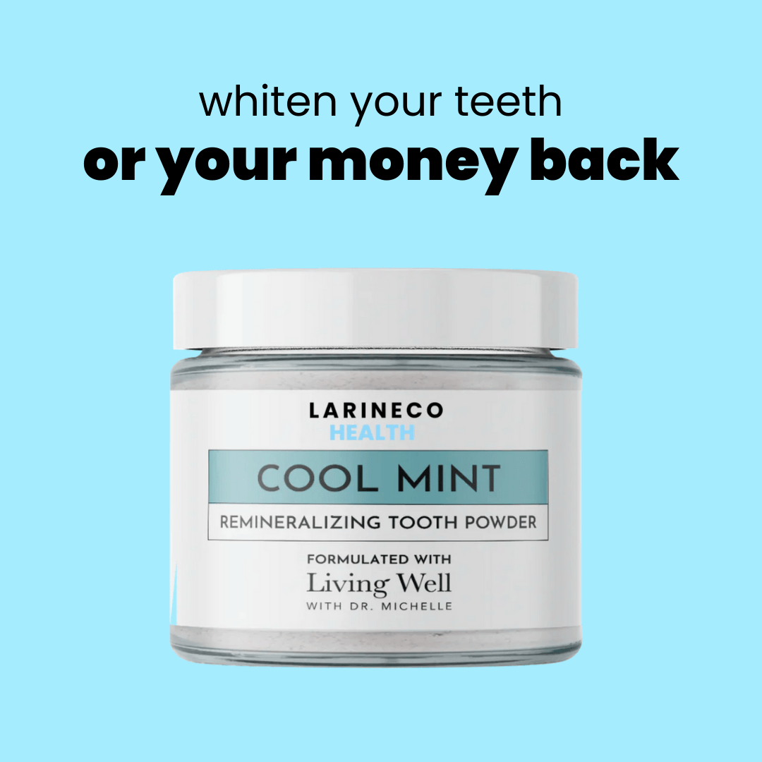 Cool Mint tooth powder - whiten teeth or money back